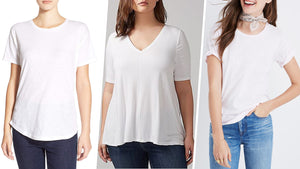 Find Out What T-Shirt Neckline Flatters You Best