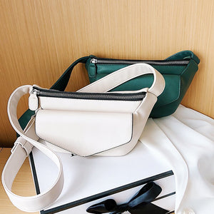 Casual Waist Bags For Women Leather Travel Small Chest Bag Women Fanny Pack Belt Purses