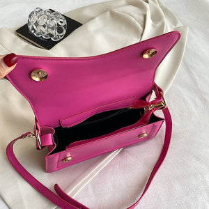 Shoulder Bag Fashion Solid Leather Handbag Crossbody Bag