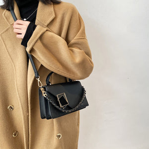 New Chain Women's Leather Designer Shoulder Crossbody Bag