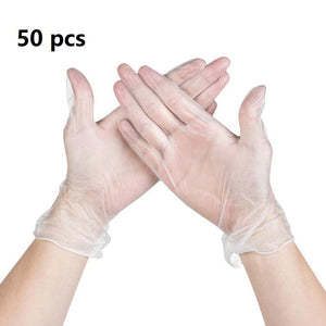 50Pcs Disposable Gloves Latex Universal Kitchen/Dishwashing/Medical /Work/Rubber/Garden Gloves