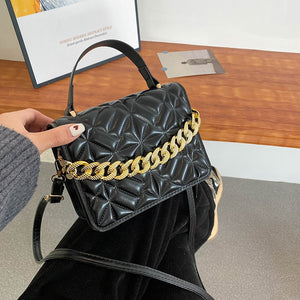 Luxury Stylish Plaid Women Shoulder Bag