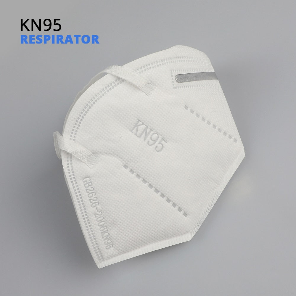 KN95 Face Masks Dust Respirator Adaptable Against Pollution Breathable Mask Filter