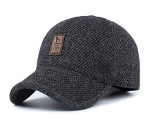 Woolen Knitted Design Baseball Cap with Earflaps - luxuryandme.com