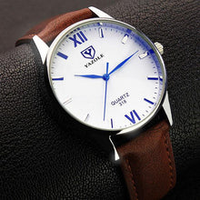 Stylish Leather strap Quartz Watch - luxuryandme.com