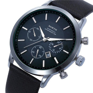 Luxury  Leather Strap Quartz  Wristwatch - luxuryandme.com