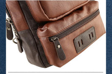 Casual Leather Shoulder  backpack - luxuryandme.com
