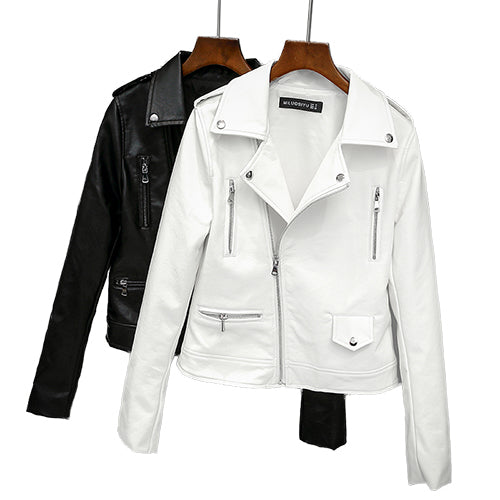 Biker Leather Jacket - luxuryandme.com