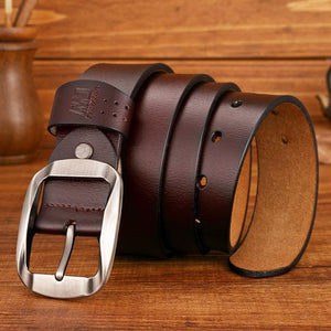 High Quality Genuine Leather Luxury Strap Belt - luxuryandme.com