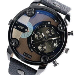 Large Military Quartz Wristwatch - luxuryandme.com