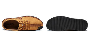 Casual Genuine Leather Oxfords Handmade shoes - luxuryandme.com